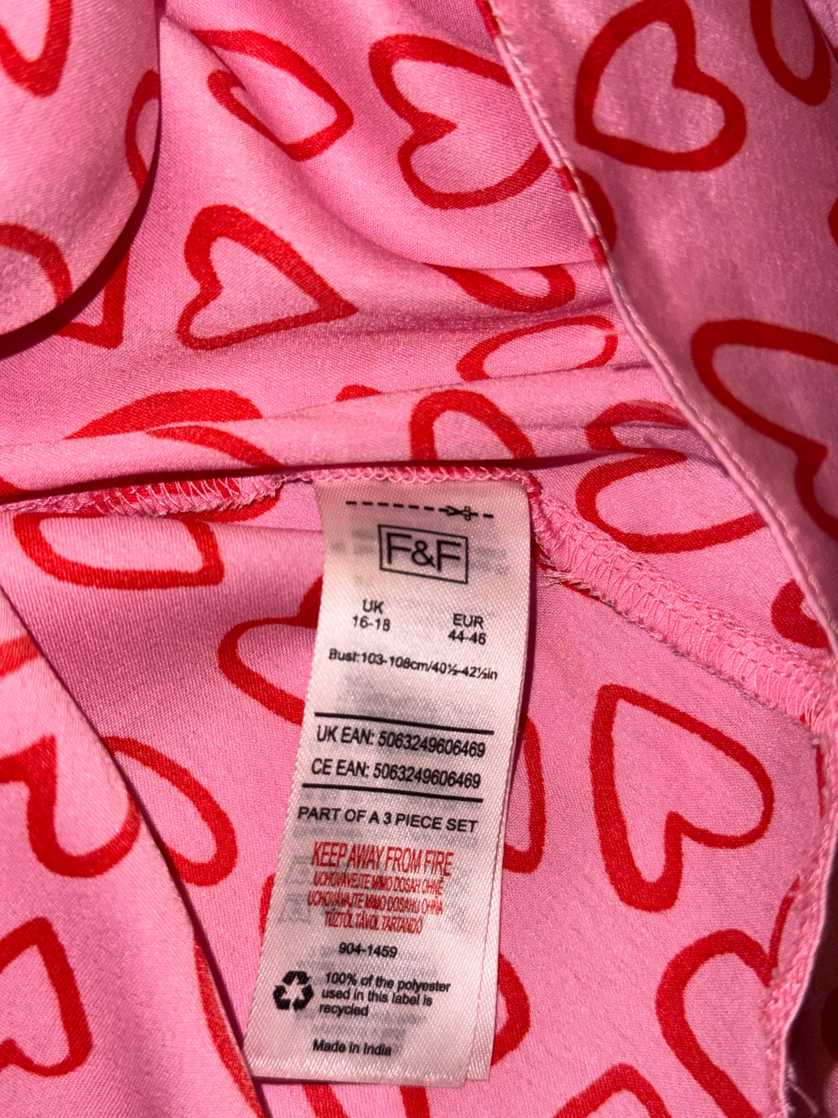 2 pc silk set large