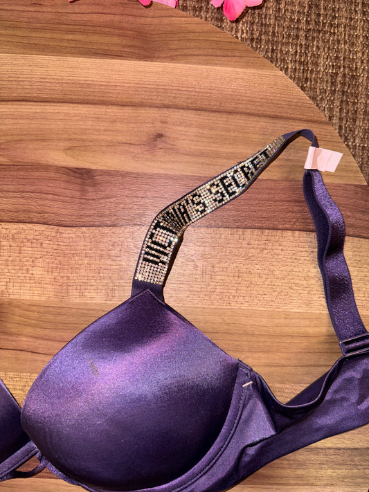 VS rhinestone bra