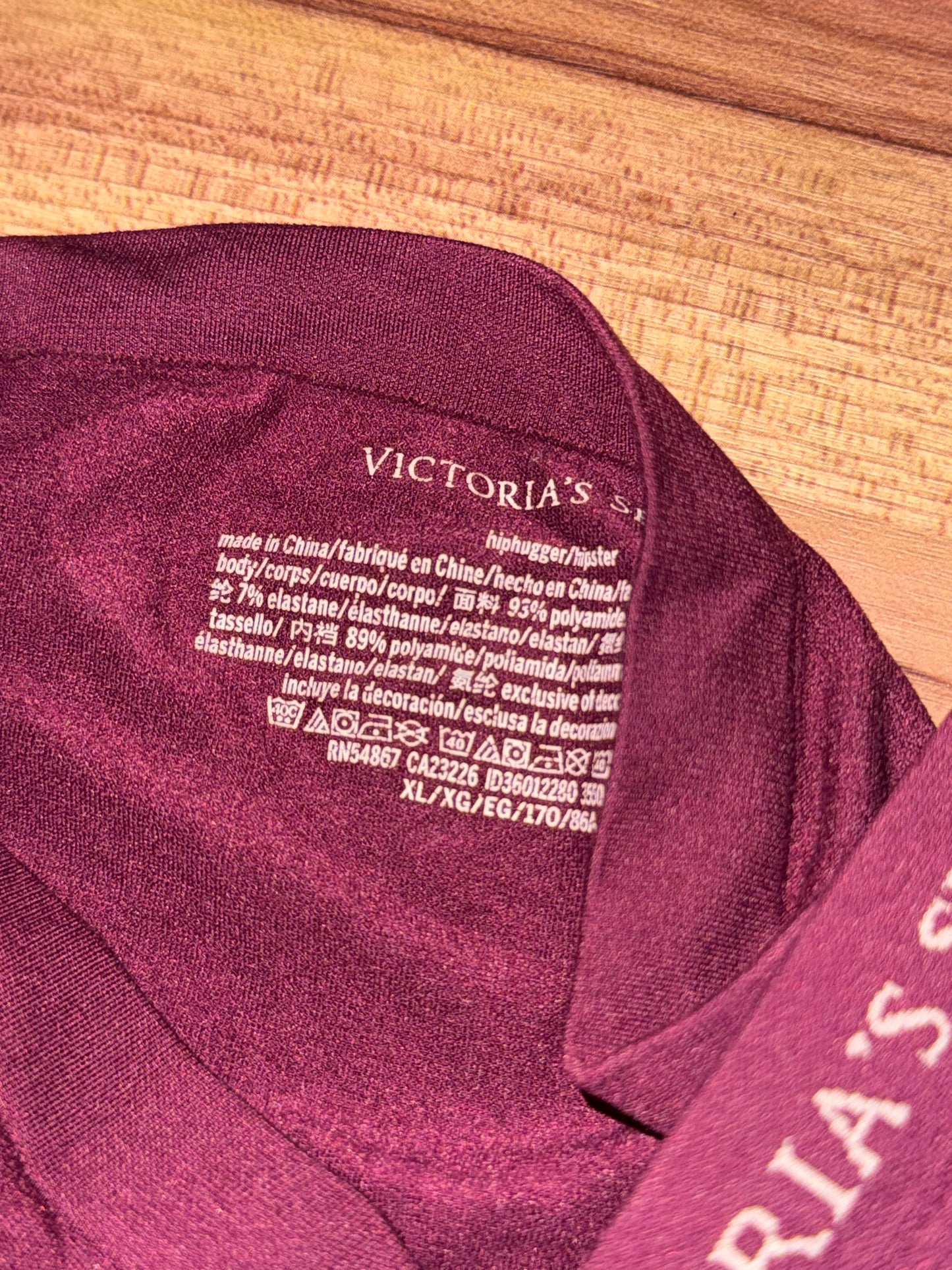 Vs panty XL