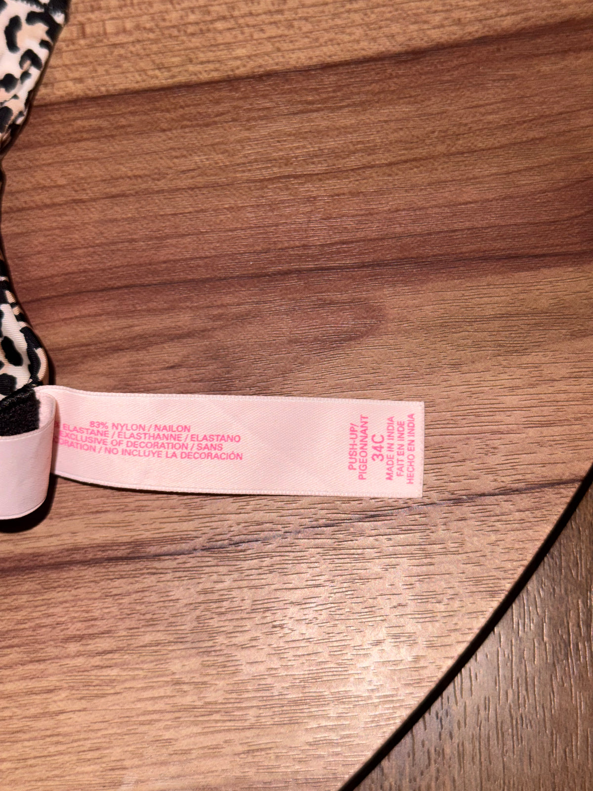 Cheetah print vs 34c