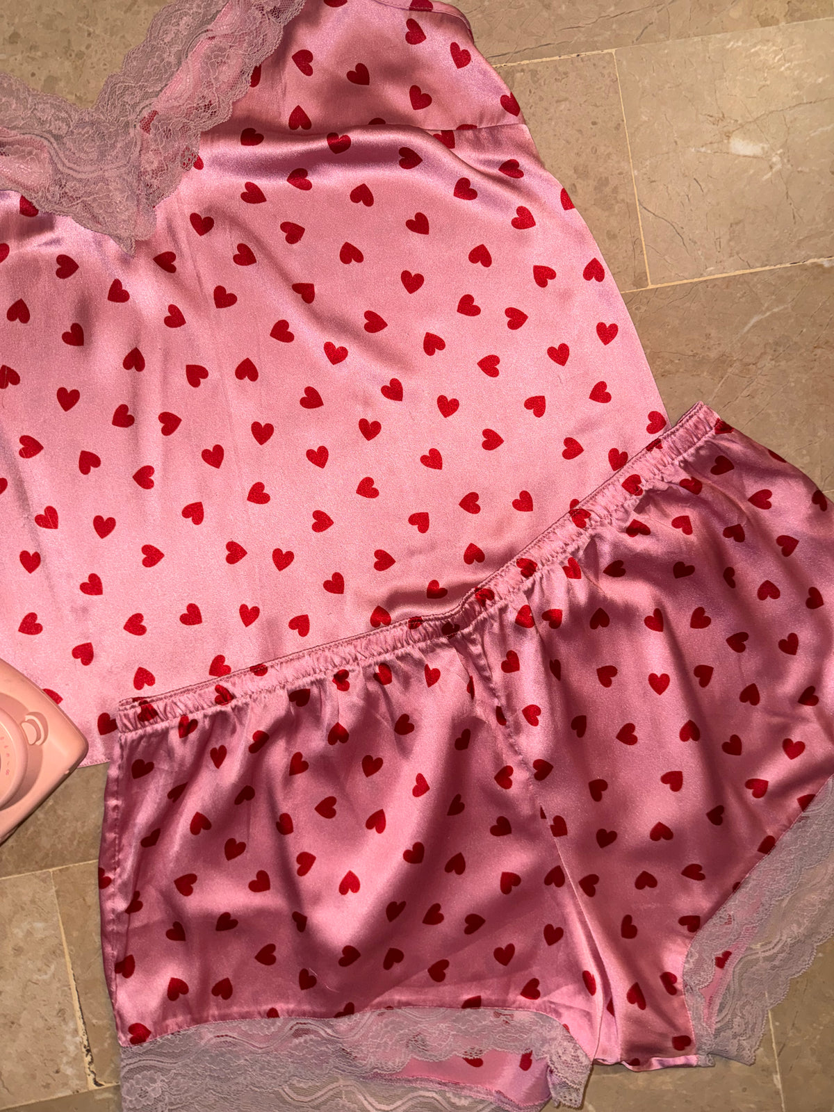 2 pc silk set large