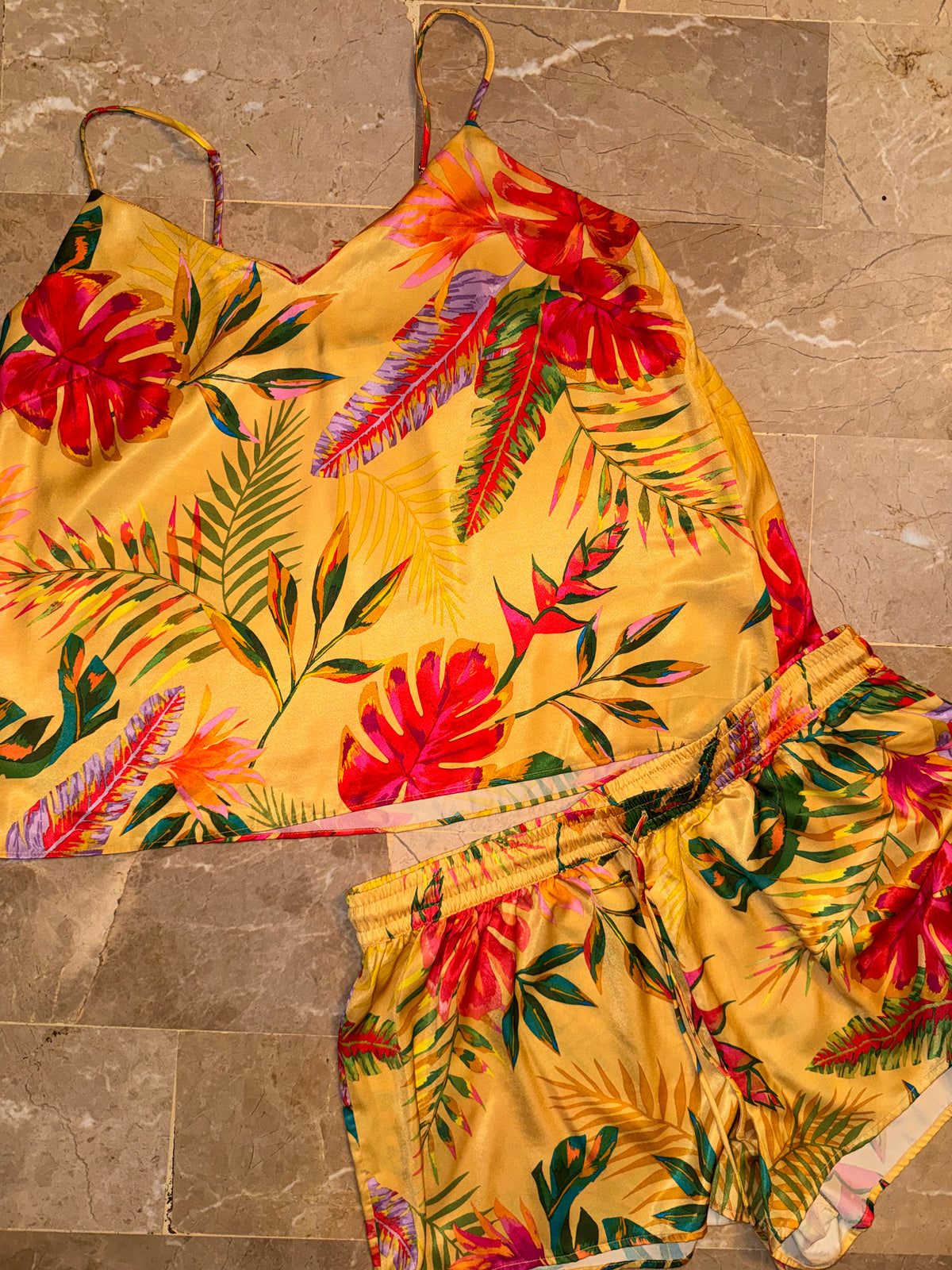 2 pc silk set large
