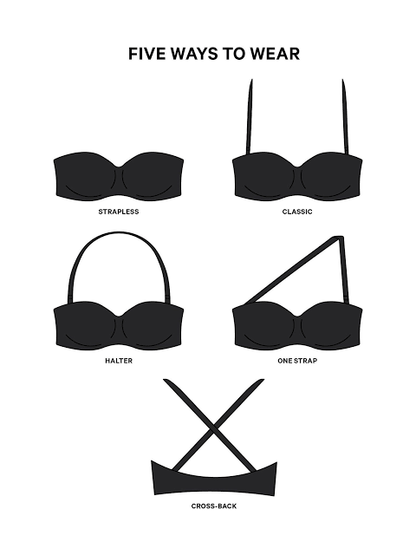 VS MULTIWAY tagged bra 36A