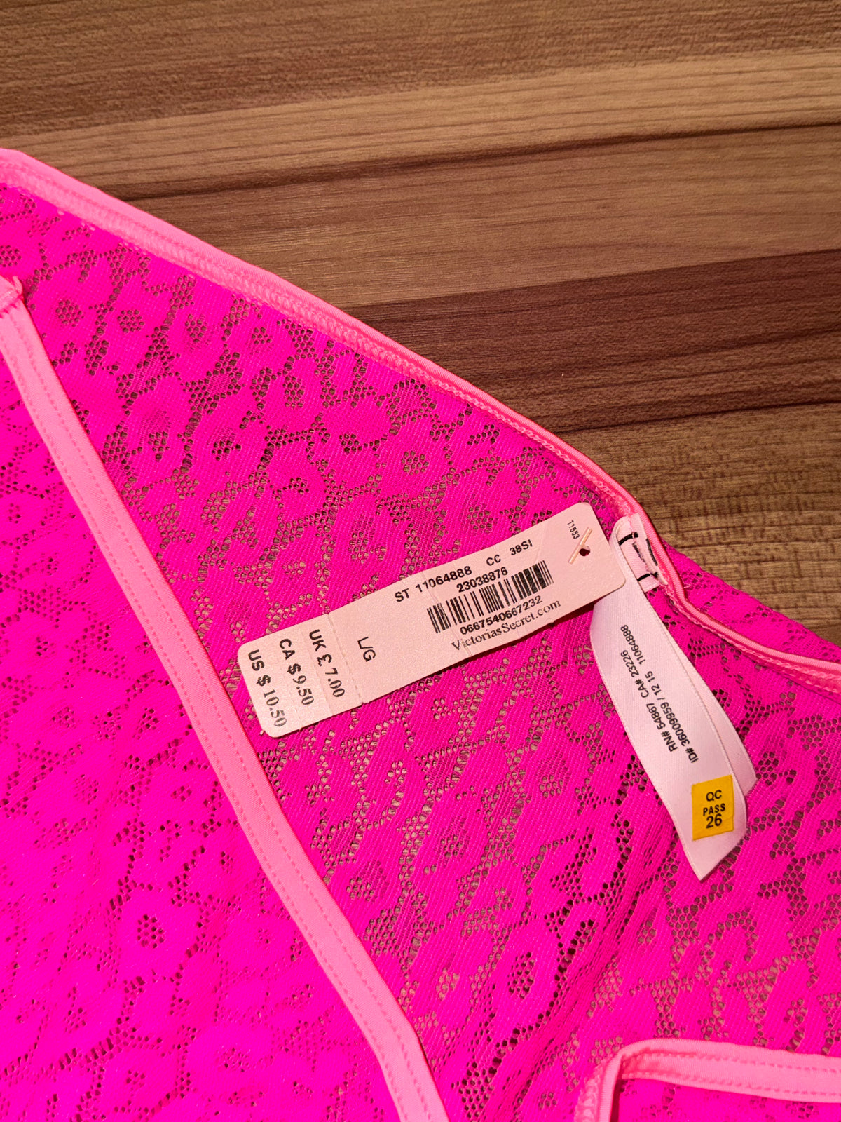 VS tagged panty