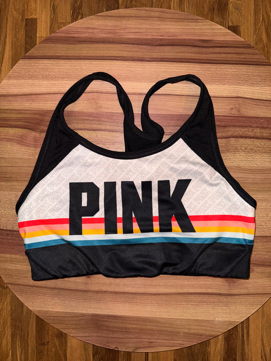 Branded sports bra medium