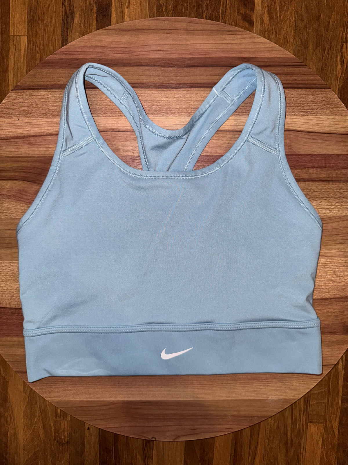 Branded sports bra large