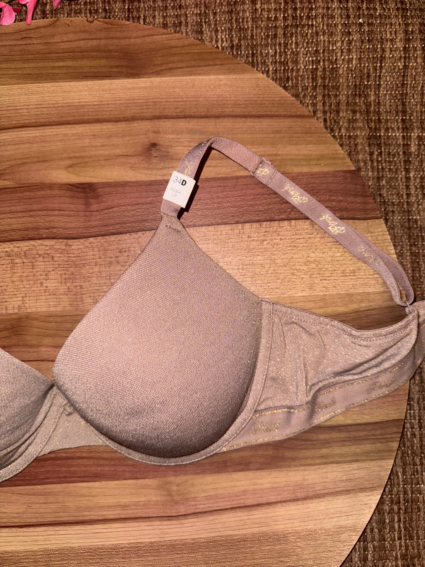 Vs pink tagged 34D