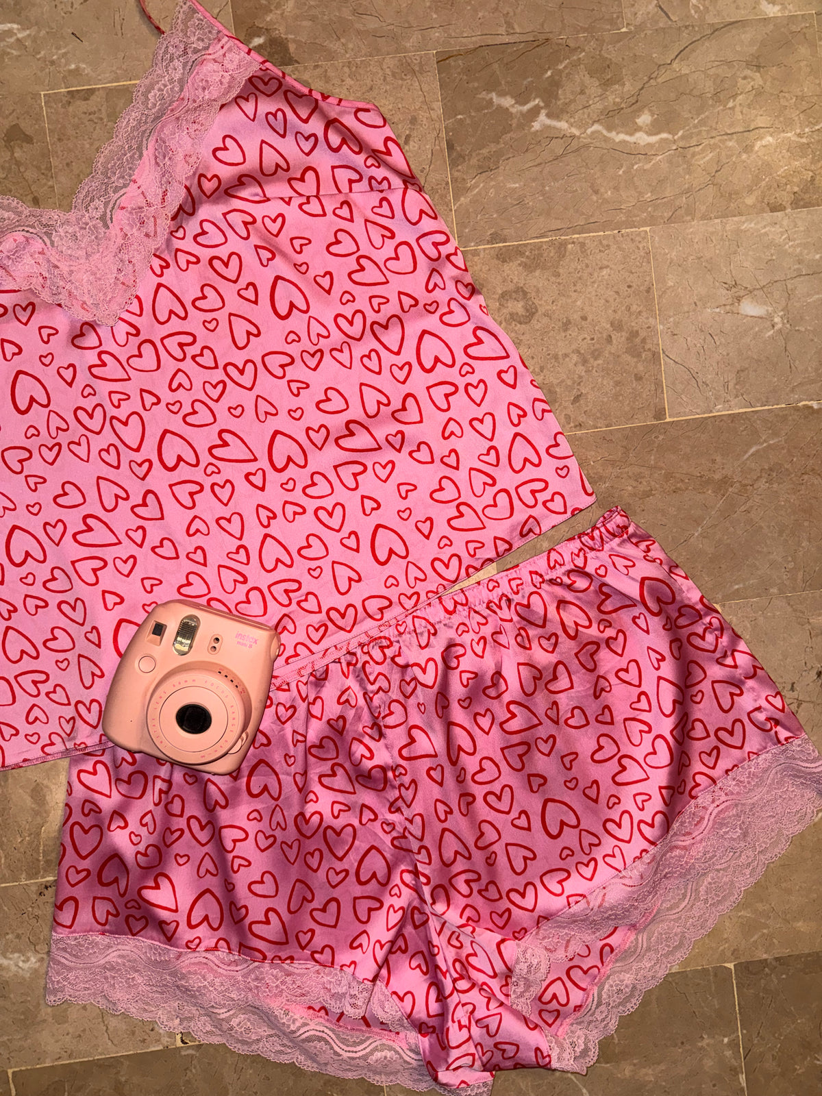2 pc silk set large