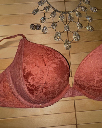 VS Orange Bra 34D