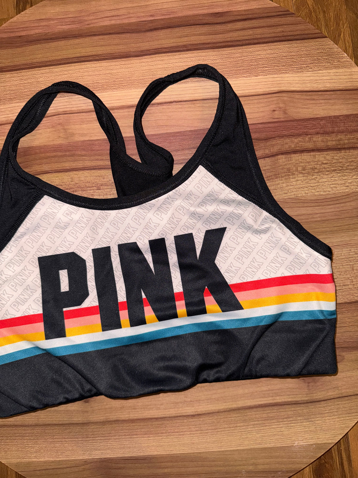 Branded sports bra medium