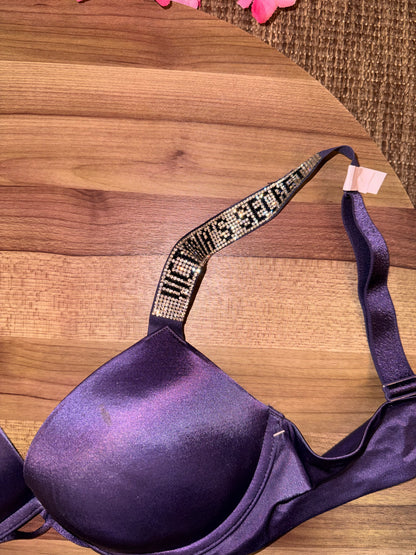 VS rhinestone bra
