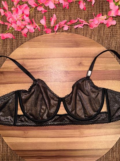 Vs tagged see through shimmer 36D