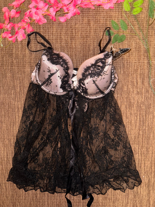 Tagged lingerie with panty large