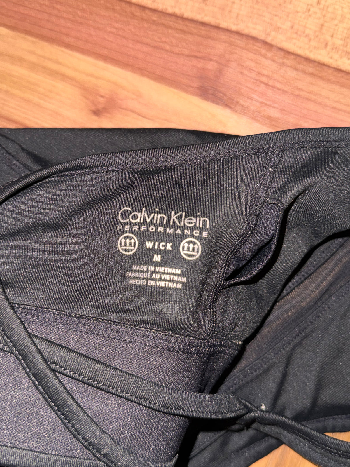 Branded sports bra medium