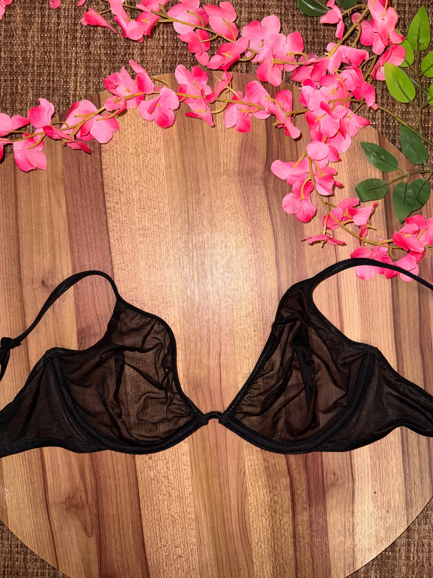 Vs tagged sheer bra