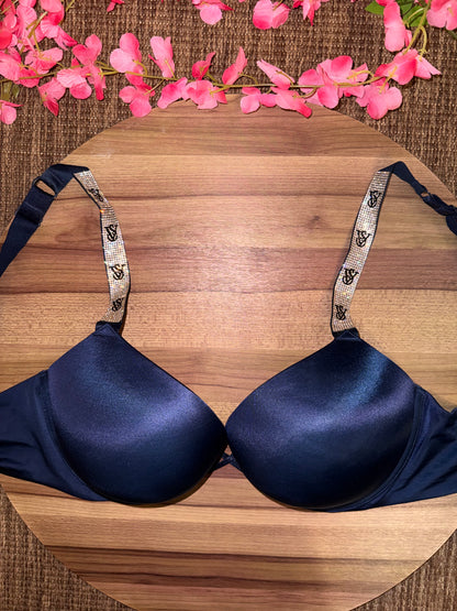 VS fancy rhinestone bra 36D