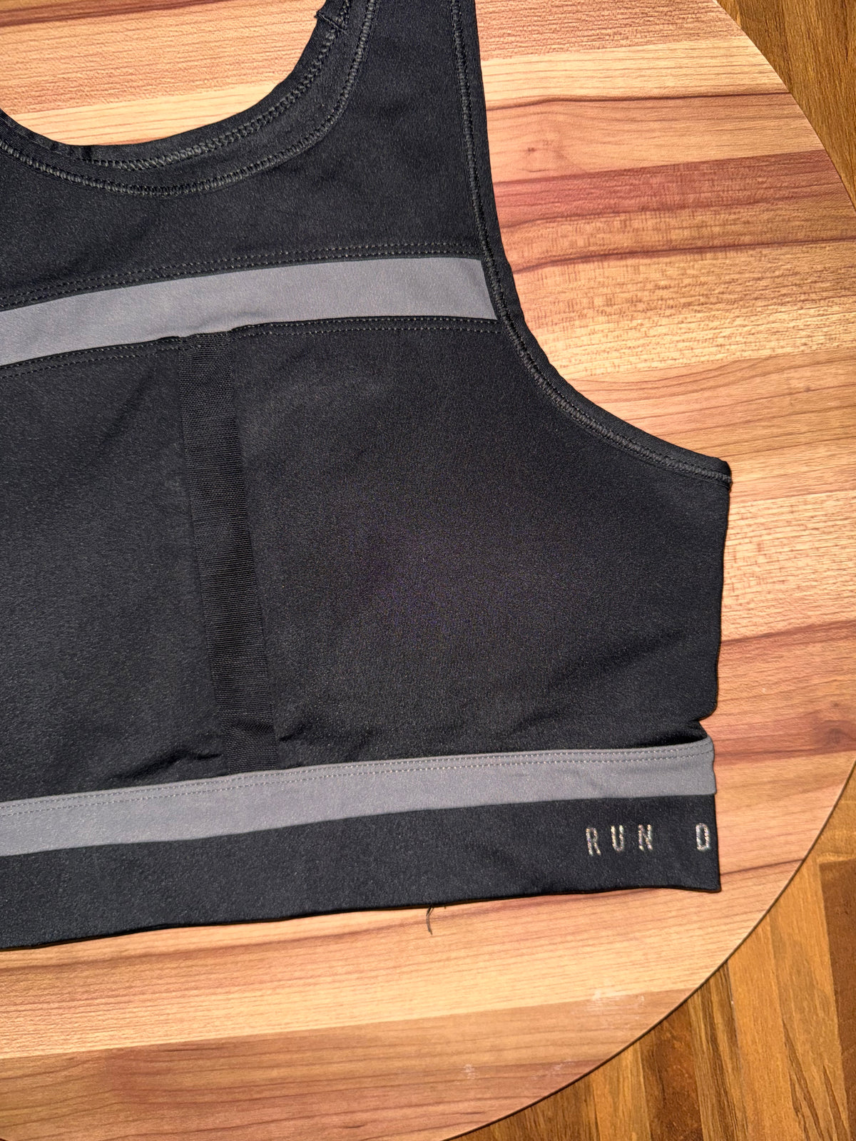 Branded sports bra medium