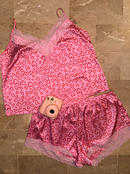 2 pc silk set large
