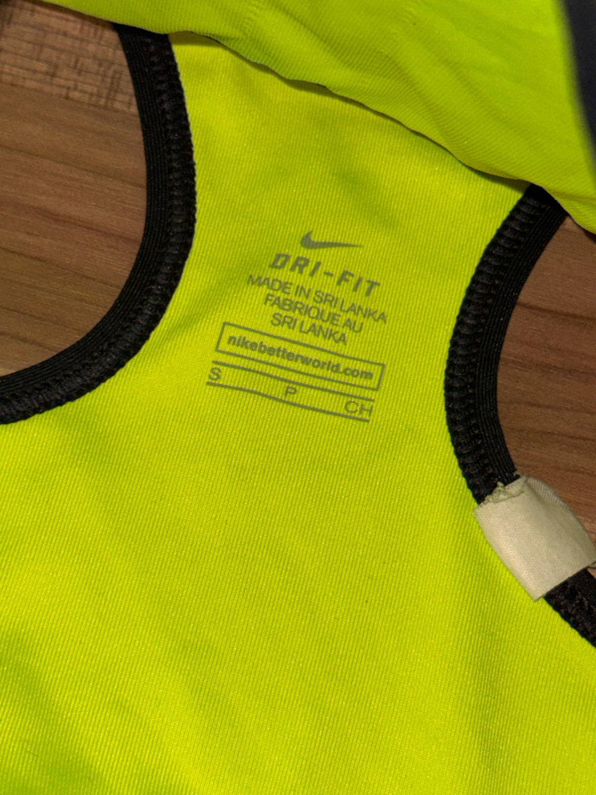 Branded sports bra small