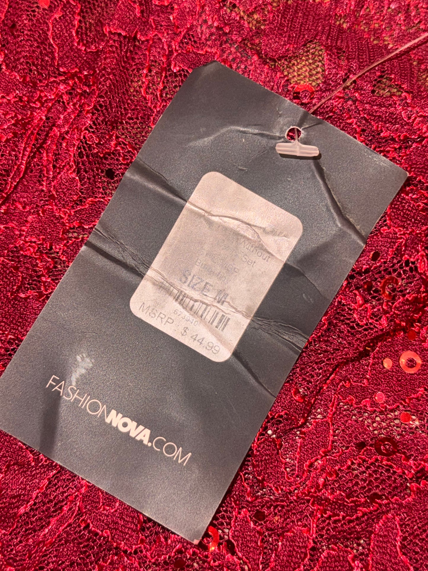 Lingerie mahroon medium