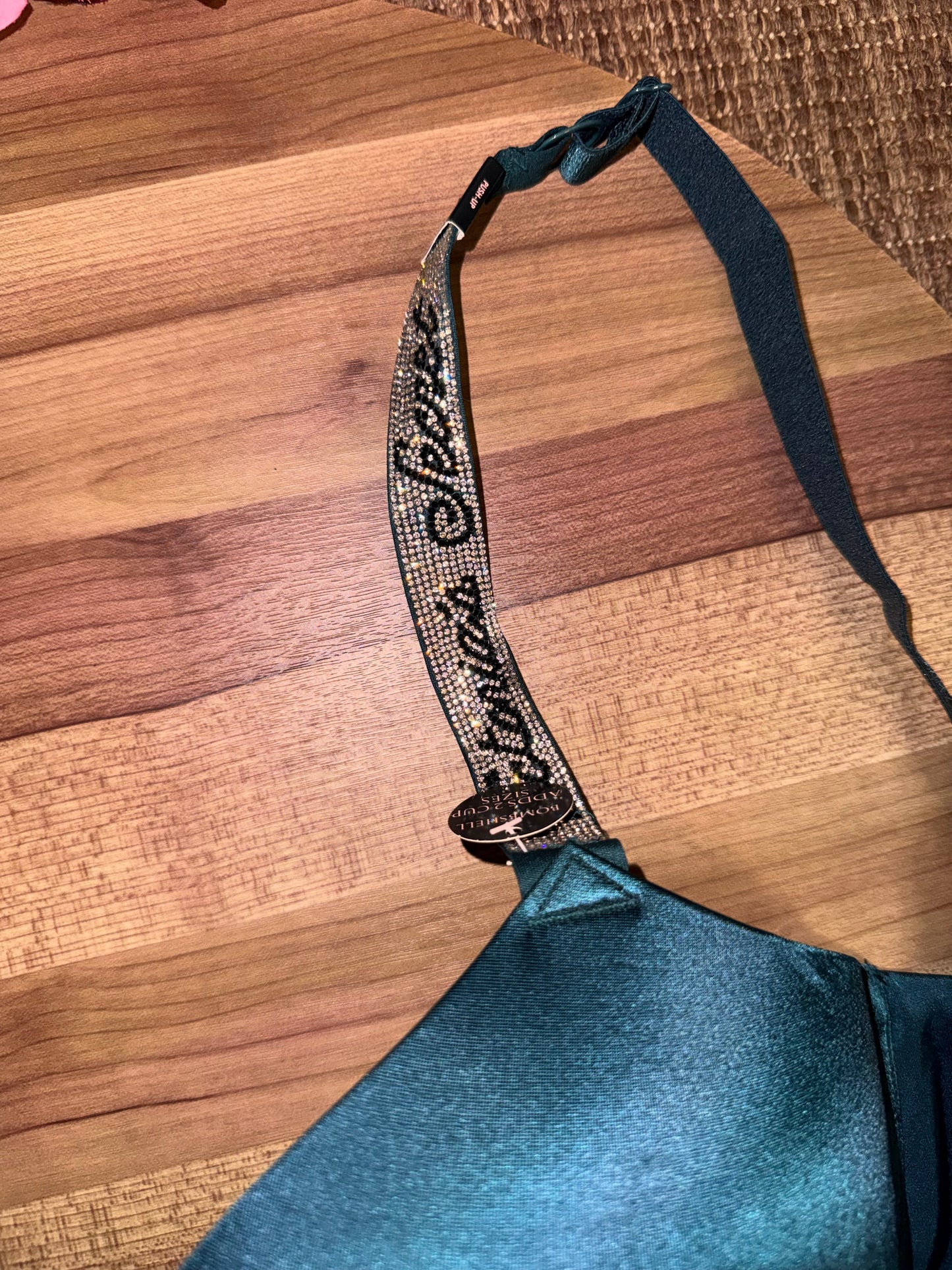 VS rhinestone bra 36D
