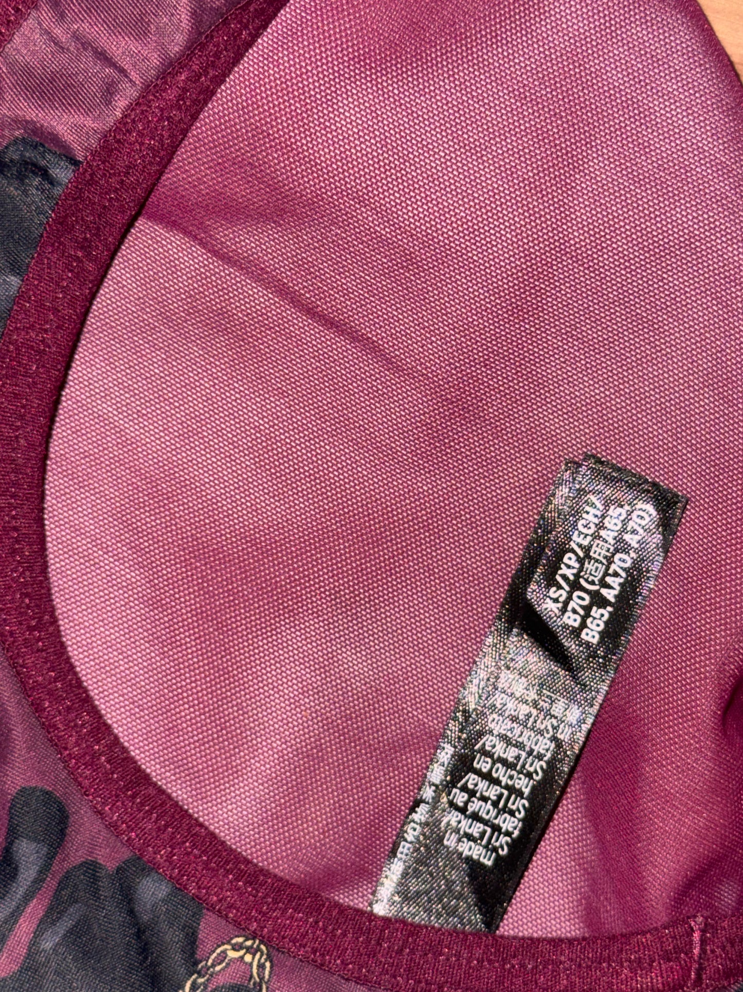 Vs sports bra xs