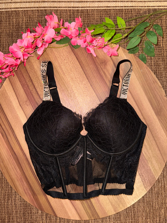 VS rhinestone corset 34C