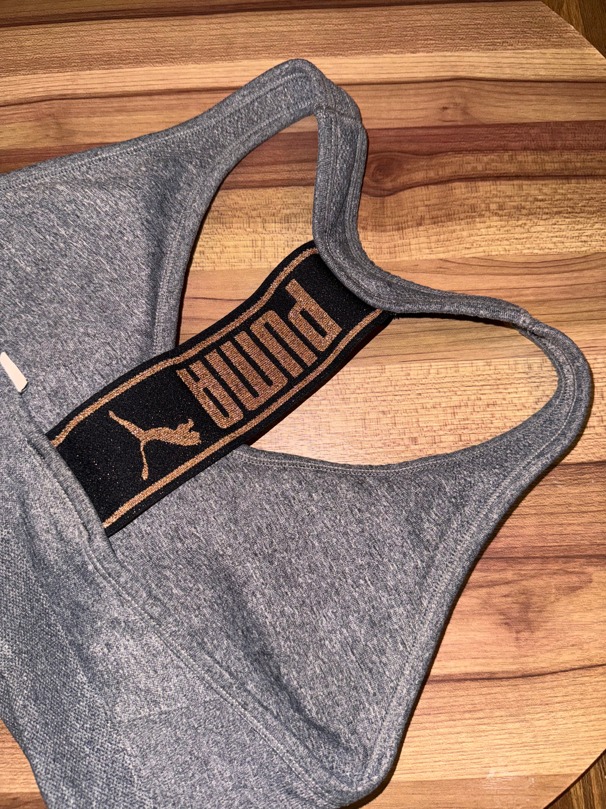Branded sports bra small