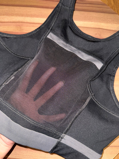 Branded sports bra medium