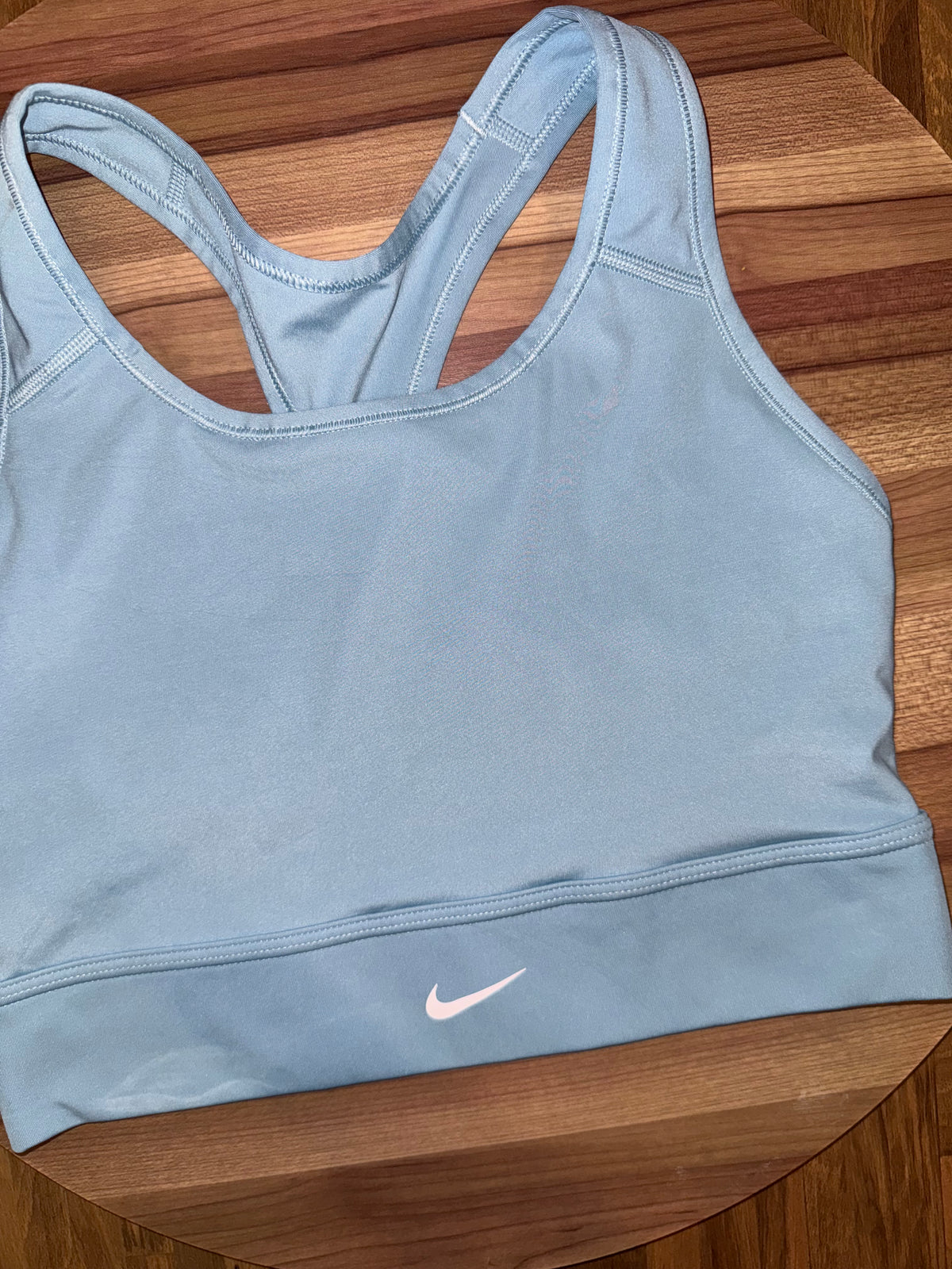 Branded sports bra large